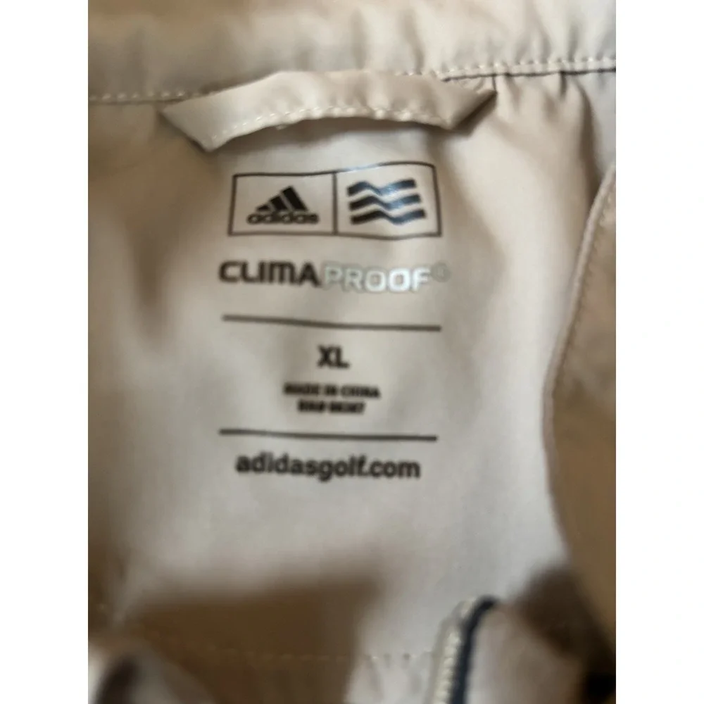 Western Michigan University WMU Adidas Pullover 1/4‎ Zip Wind Shirt Sh/Sl GOLF